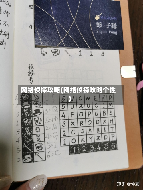 网络侦探攻略(网络侦探攻略个性)-第2张图片