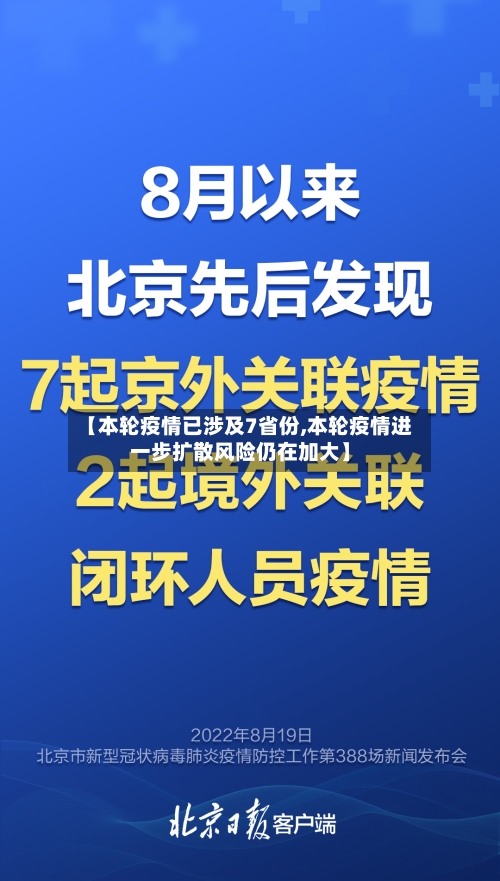 【本轮疫情已涉及7省份,本轮疫情进一步扩散风险仍在加大】