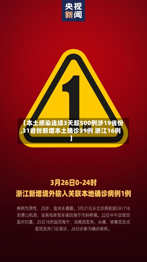 【本土感染连续3天超500例涉19省份,31省份新增本土确诊39例 浙江16例】-第2张图片
