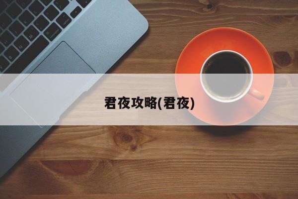 君夜攻略(君夜)