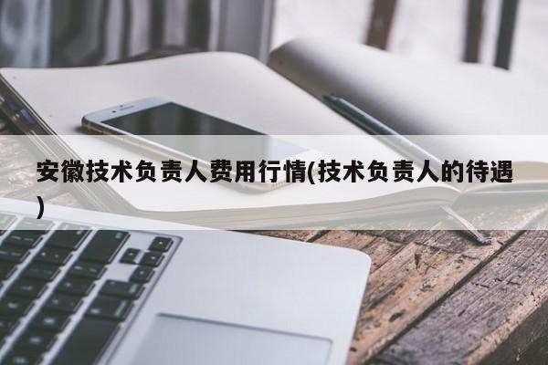 安徽技术负责人费用行情(技术负责人的待遇)