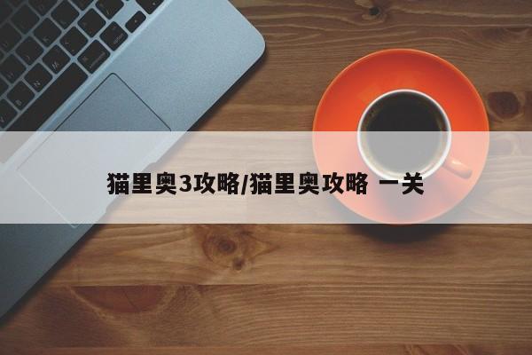 猫里奥3攻略/猫里奥攻略 一关