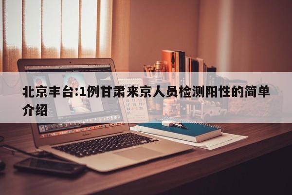 北京丰台:1例甘肃来京人员检测阳性的简单介绍